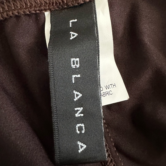 NWT La Blanca Dark Brown Bikini Bottom - Picture 6 of 9